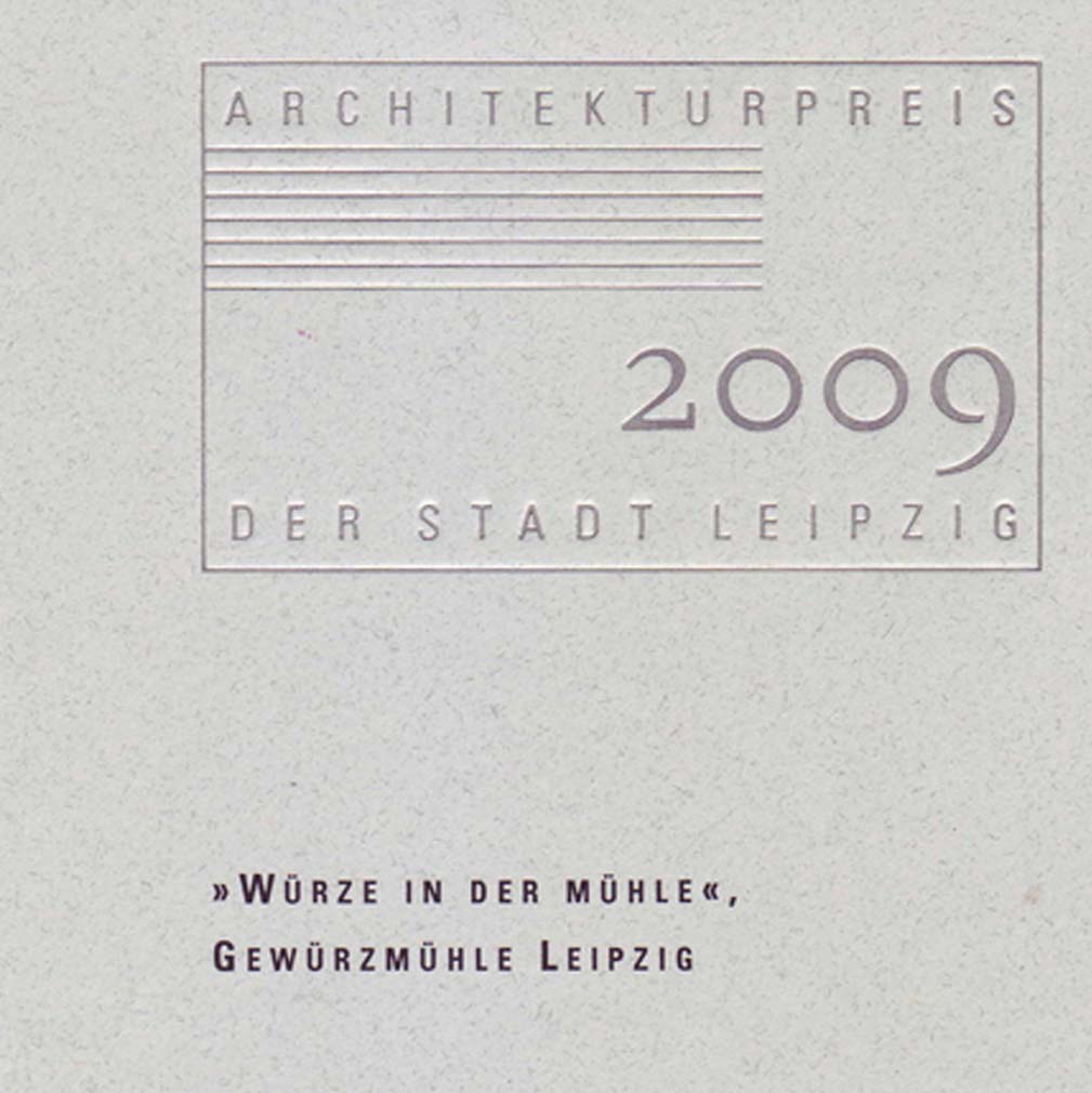 publikationen 07 architekturpreis leipzig 2009 - Mario Hein Architekt architektursalon Leipzig Sachsen Deutschland