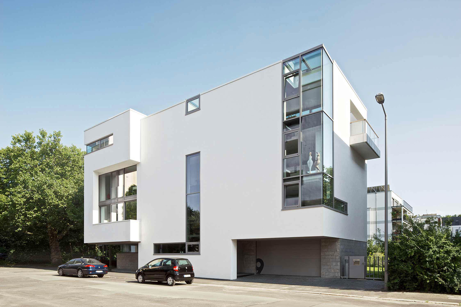 Haus Boscha - Mario Hein architektursalon - Architektur- und Innenarchitekturplanung inklusive Möbel- und Leuchtendesign für den Neubau eines Wohnhauses