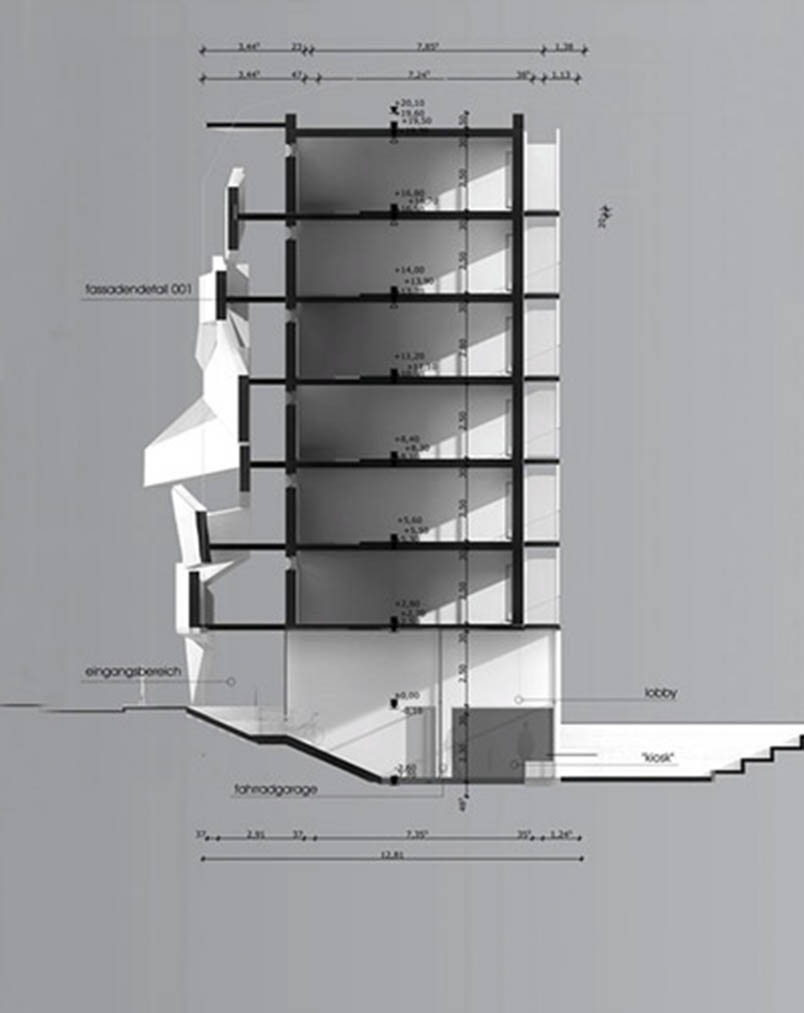 Projektentwicklung Leipzig Sachsen Deutschland Sternwartenstraße Wettbewerb Fassadengestaltung Studentenwohnheim Mario Hein Architekt architektursalon