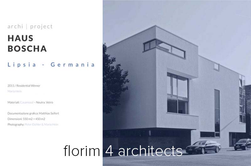florim Haus Boscha Artikel - Mario Hein architektursalon
